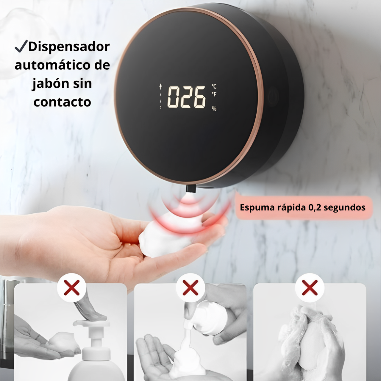 Dispensador De Jabón Automático 🧼