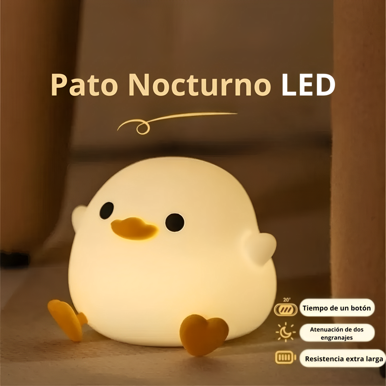 Pato Nocturno LED