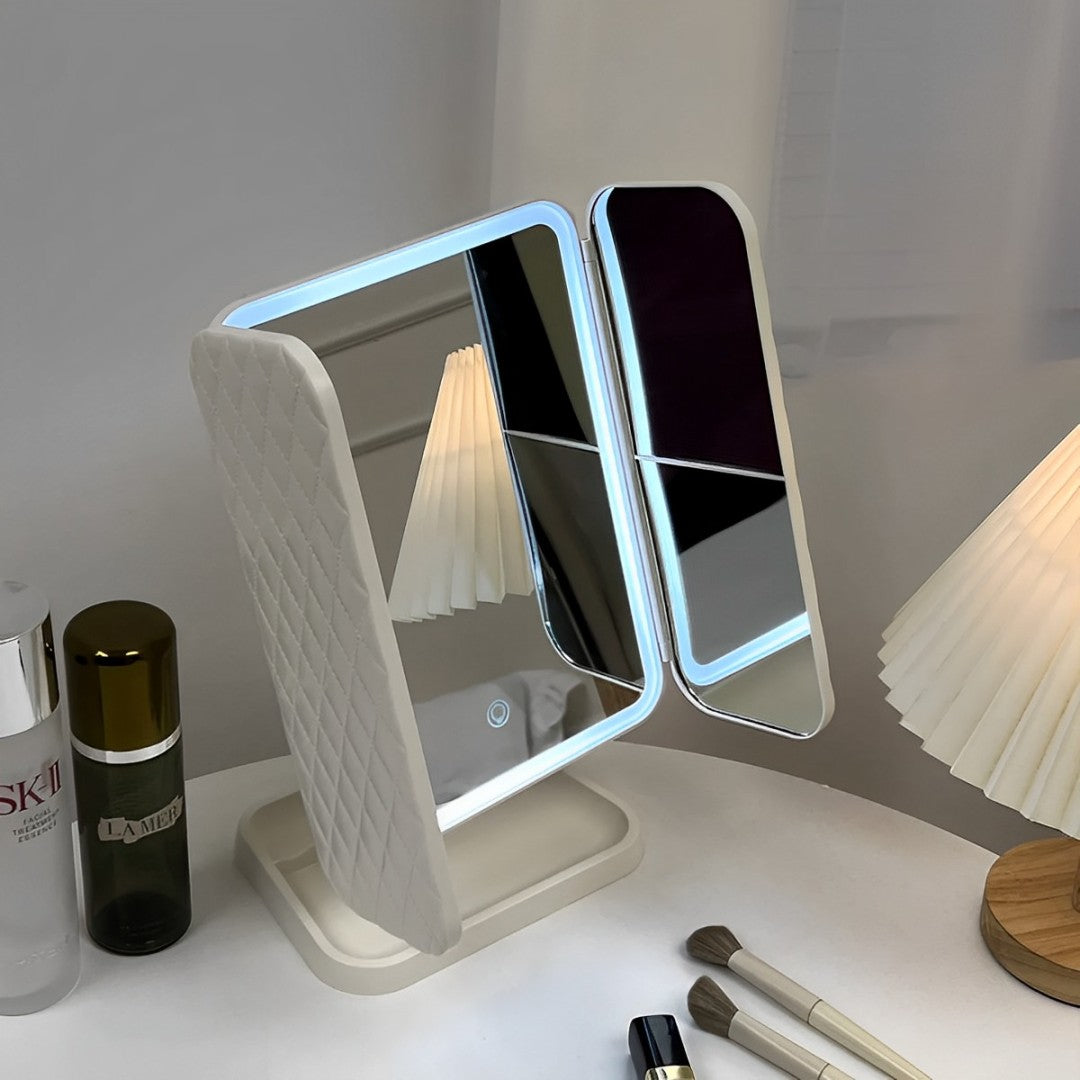 Espejo de Maquillaje LED Inteligente
